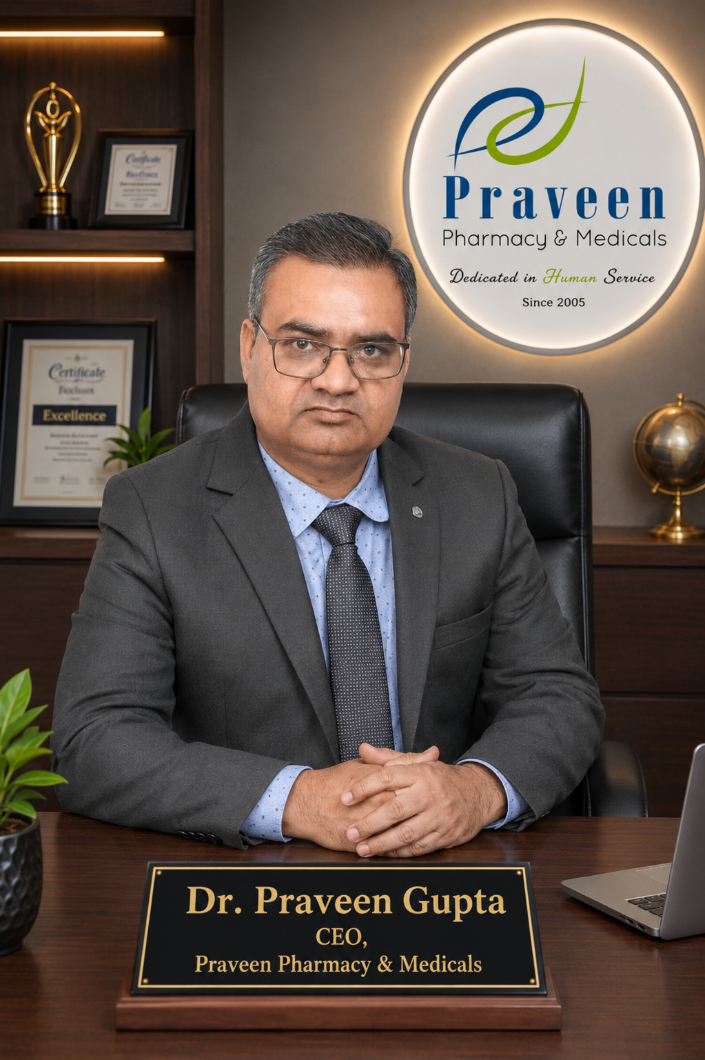 CEO / Proprietor of Praveen Pharmacy & Medicals